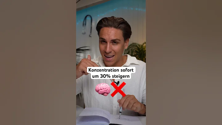 So kannst du deine Konzentration beim Lernen steigern🧠📚
