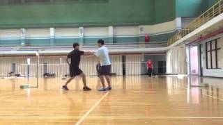 S0371039 李奇珉右邊 S0371016 李承宇左邊 連伍掌對練考試影片