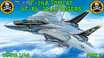 STEP BY STEP build Tamiya 1/48 F-14A Part 3 (Painting)