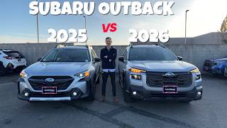 2026 Subaru OUTBACK vs 2025 Subaru OUTBACK. One is the winner!