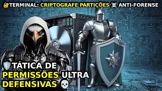 COMO CRIAR PARTIÇÃO E CRIPTOGRAFAR NO LINUX PELO TERMINAL: COM LUKS E PERMISSÕES ULTRA DEFENSIVAS