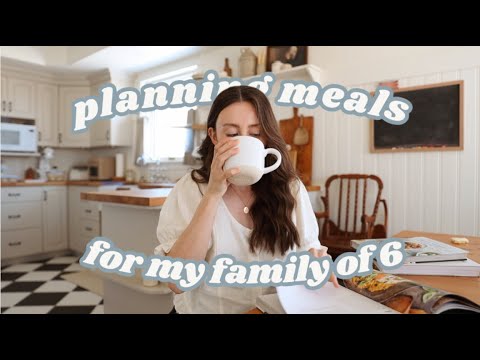 Realisitic How I Meal Plan for my Family of 6