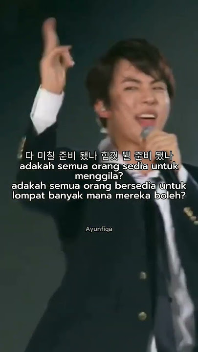 Attack On Bangtan | Malay lyrics #bts #btslyrics