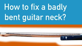 How to fix a bowed bass guitar neck?