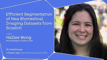 Hallee Wong - Efficient Segmentation of New Biomedical Imaging Datasets from Scratch