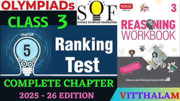 | Class 3 | Reasoning | Workbook | Chapter 5 | Ranking | Test | MTG | 2025 - 26 |