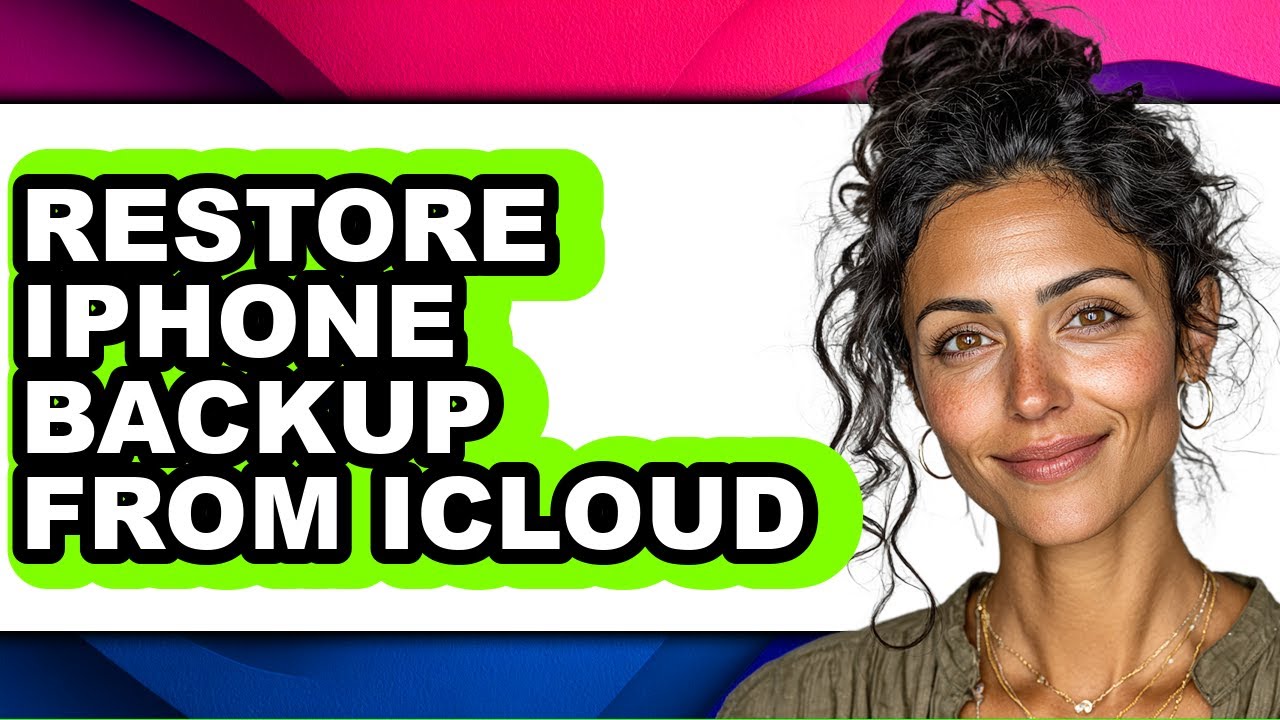 How to Restore Iphone Backup from Icloud (easy Method) - YouTube