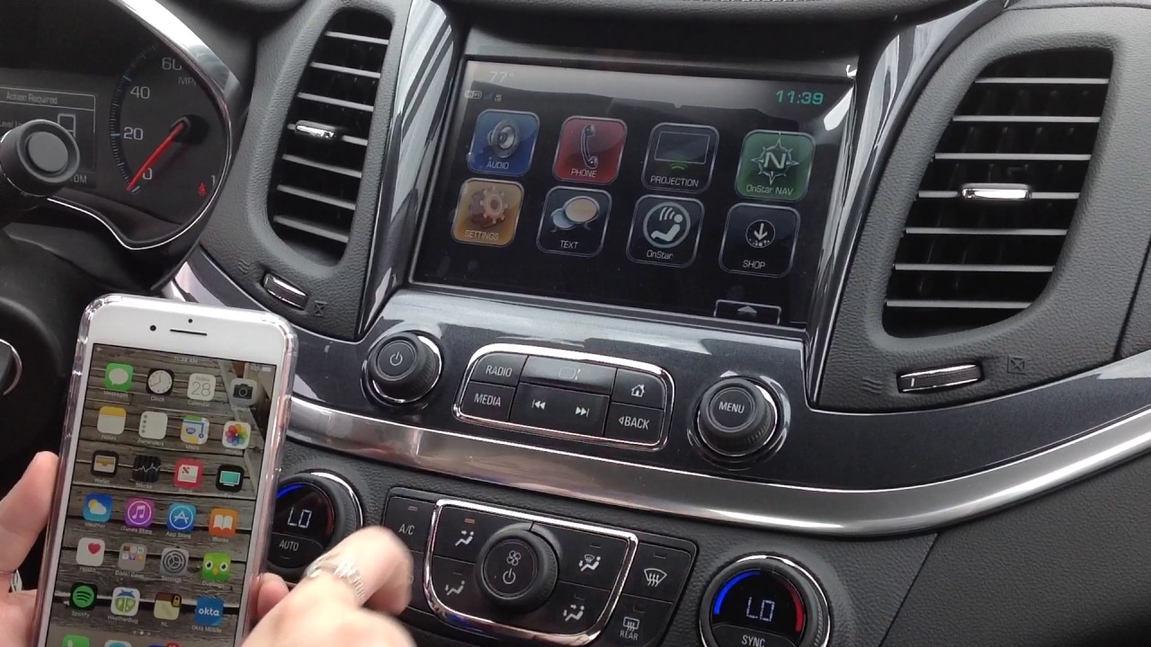 How To: Pair iPhone to 2017 Chevy Impala Indianapolis, IN - YouTube