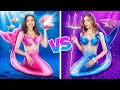 Sirena Buena Contra Mala | Cambio de Imagen de Belleza de Sirena Para Su Novio