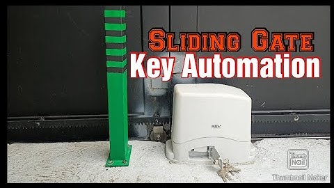 Key Automation: Sliding Gate P03