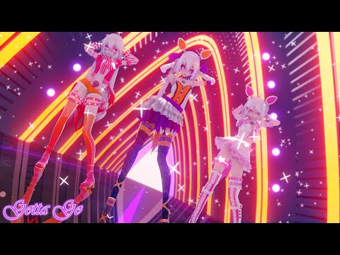 [fnaf mmd/fnafsl mmd]SOYOU소유-GOTTA GO가라고❀ft. Funtime Lolbit Funtime Foxy Funtime Chica❀2K1440p60fps♥