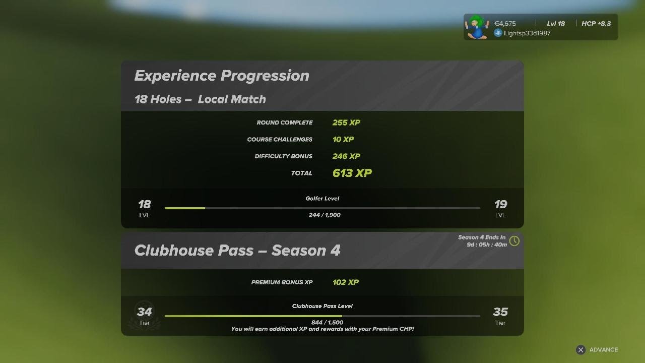 pga tour 2k23 easy xp