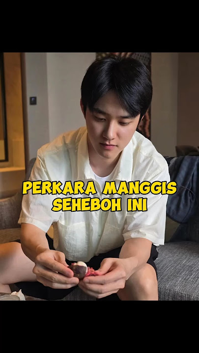 Dijailin mulu sama fans nya sendiri 🤣 #kyungsoo #dohkyungsoo #exo #exol #bloom_inBKK #MANGGIS