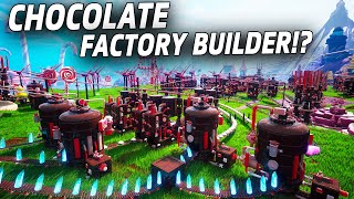 This Is The WEIRDEST Automation Game Of 2024! - Chocolate Factory -  Factory Base Builder