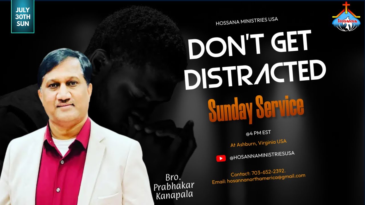Don t Get Distracted Telugu Church Virginia YouTube don-t-get-distracted-telugu-church-virginia-youtube