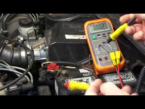 Nissan Voltage drop test and repair