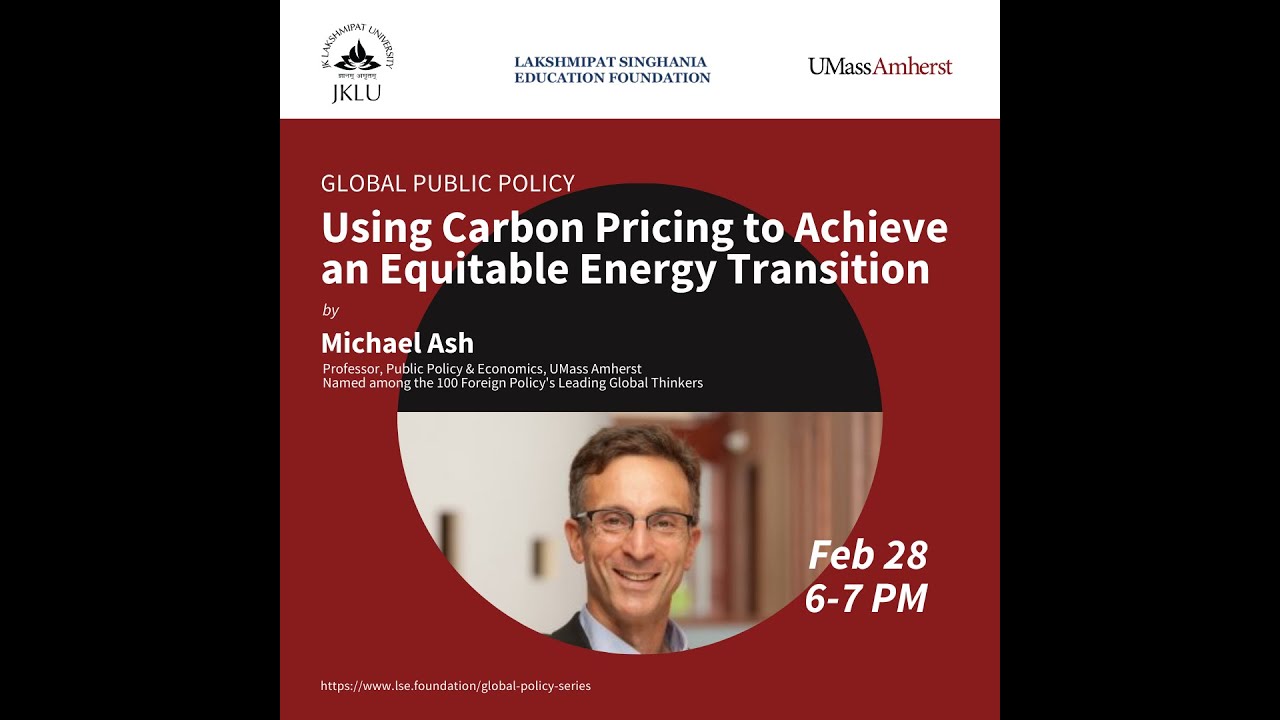 Using Carbon Pricing to Achieve an Equitable Energy Transition by Michael Ash