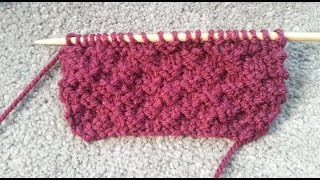 Double Moss Stitch | Knitted Pattern