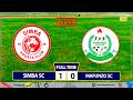 LIVE SIMBA SC VS MAFUNZO SC MUUNGANO CUP 