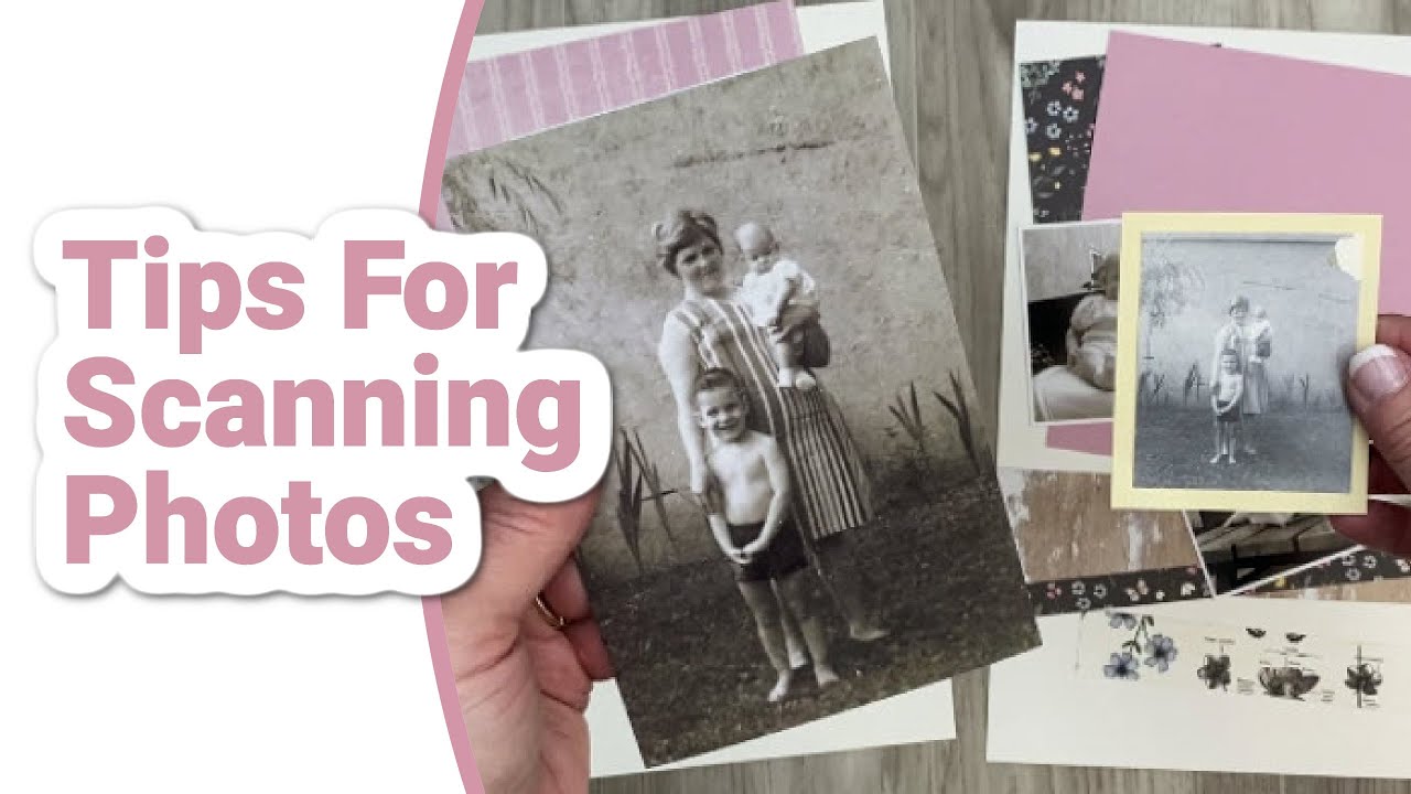 Scanning & Editing Original Photos |Scrapbook Layout | Baby Album | CTMH Cosette Collection