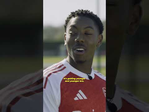 Lewis-Skelly on Max Dowman ✨ #arsenal