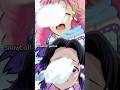 Shinobu & Mitsuri Snowball Fight ❄️ | Demon Slayer Animation #Shorts