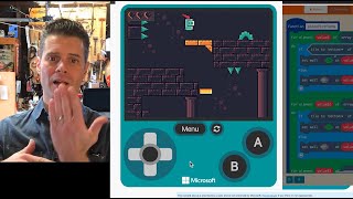 MakeCode Arcade Game of the Week: Moving Platform @adafruit @johnedgarpark #adafruit @MSMakeCode