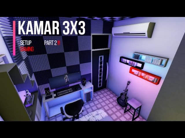 Desain Kamar Gaming 3x3 Part 2 Mau Tau Seperti Apa Desain Kamarnya Simak Videonya Youtube