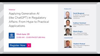Introducing Generative AI in Regulatory Affairs
