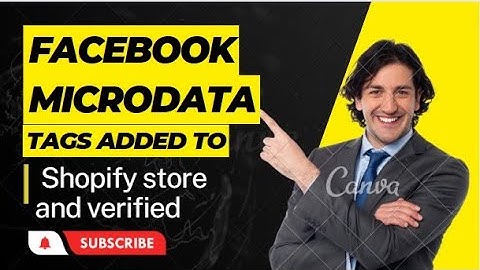 Facebook microdata tags added to Shopify store and verified.