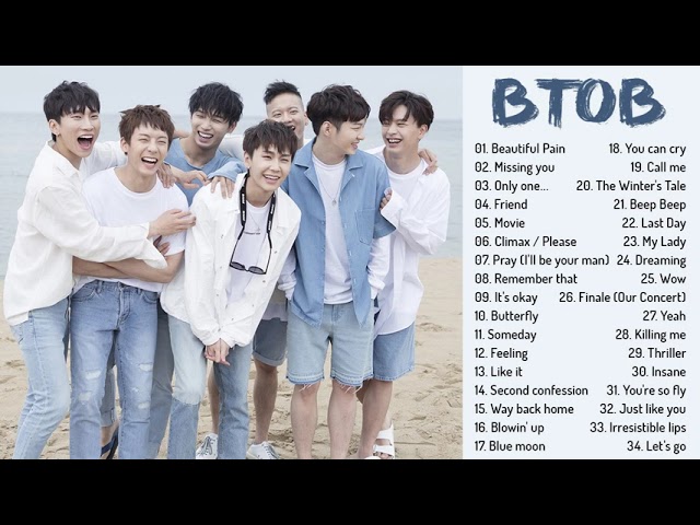 [Full Album] 비투비 (BTOB)  - BTOB Best Songs Playlist (2022) class=
