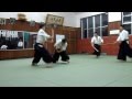 Aikido  kesagiri practice 