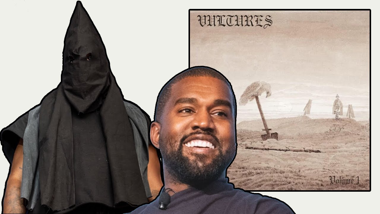 ふるさと納税 KANYE WEST $ign YEEZY VULTURES a LONG Album and BLACK 2 Wears