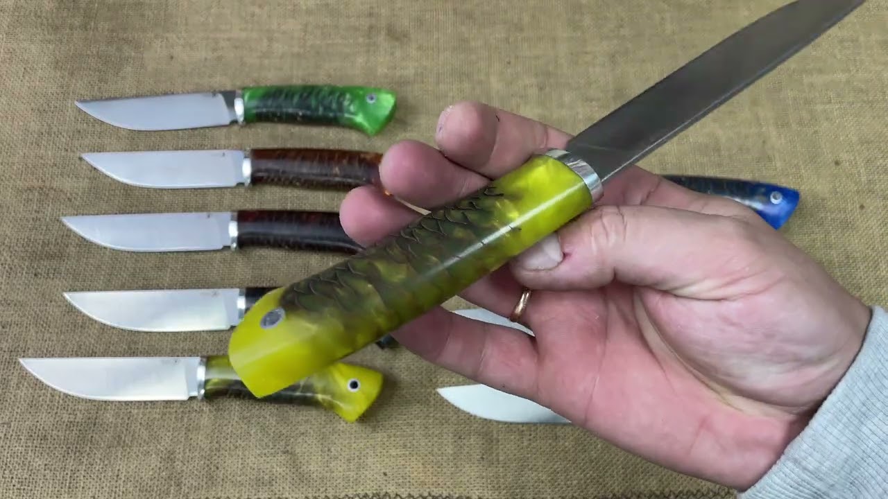 Рабочие ножи с классными рукоятками !!!