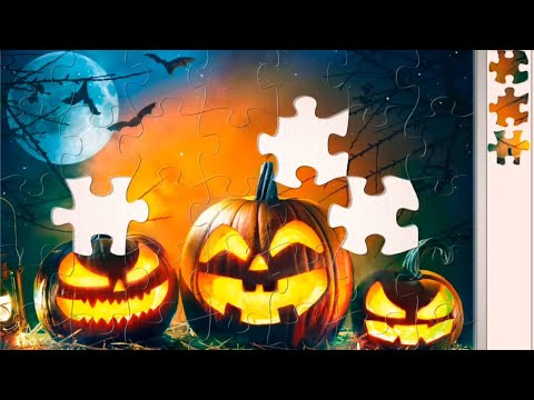 Halloween puzzles - Bedtime Stories - solving puzzles with Magic Jigsaw Puzzles Game | video #26