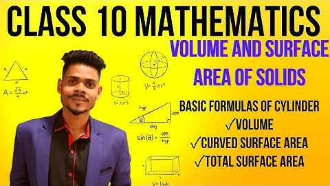 Class 10 maths|Volume and surface area of solids|volume and surface area of cylinder|rs aggarwal