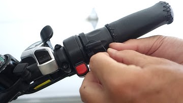 Bafang Half Twist Thumb Throttle Install Video