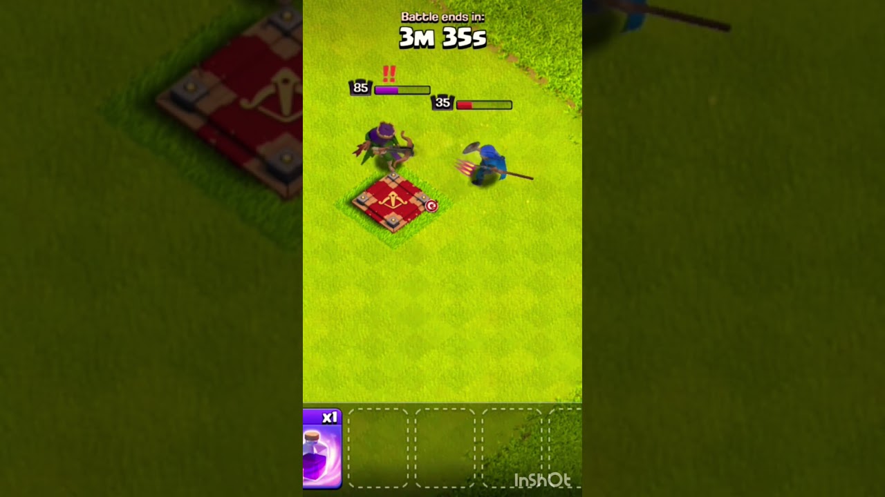 Coc : Max Royal Champion vs Max Archer Queen.