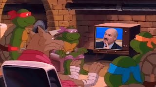Лукашенко рассказывает Черепашкам-Ниндзя про превентивный удар / ЛУКАШЕНКО МЕМ
