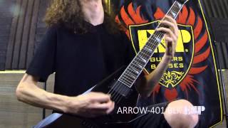 ESP LTD Arrow-401 BLK « Electric Guitar