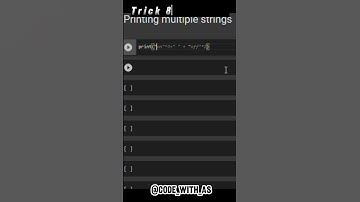Python Tips and Tricks: Printing out multiple values of strings #strings Day_8 #python #shorts