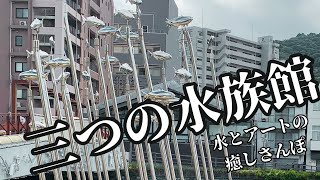 【水際公園】30分で三つの水族館を堪能！？徳島の水とアートが織りなす癒しのさんぽ道