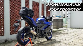 Review Tail Bag Rhinowalk 20L + 10L | Touring Lama Gak Perlu Takut!