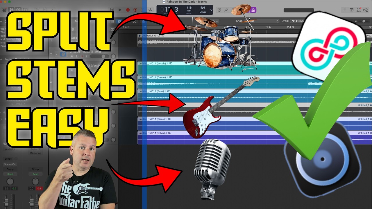 The Easy Way To Split Stems In Logic Pro