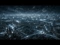 AI City Power Surge | Electronic Ambient Mix | 4K Sci-Fi Screensaver