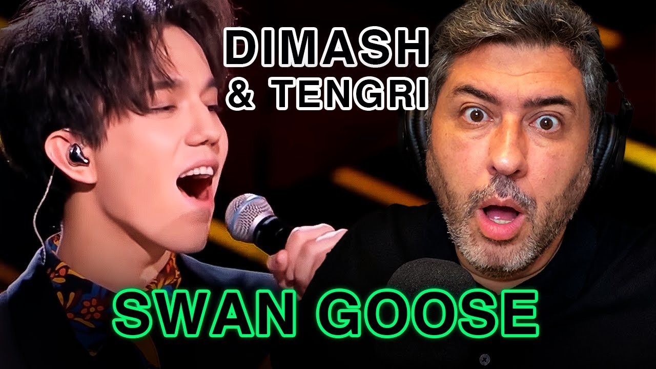 DIMASH e TENGRI - Swan Goose - INCREDIBLE | Vocal coach REACTION & ANÁLISE | Rafa Barreiros