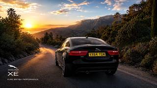 Jaguar XE Steering Wheel Drive on Scenic Mountain Roads | Assetto Corsa Realistic Gameplay