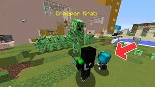 KAAN VE EFE CREEPER ORDUSUYLA SAVAŞIYOR!! - MİNECRAFT