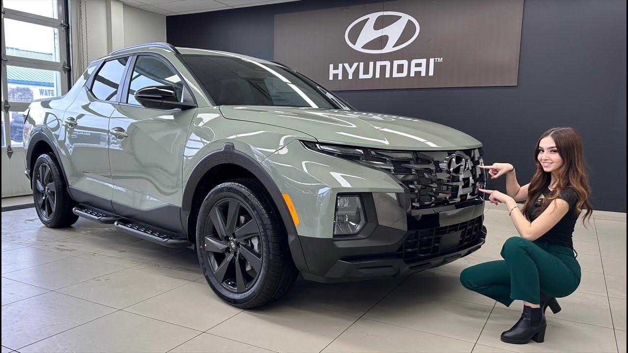 Live 2023 Hyundai Santa Cruz Ultimate In Sage Grey Youtube