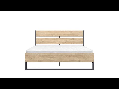 Wideo: Łóżko Ze Stolikiem Nocnym (31 Zdjęć): Szerokie Modele Z Wbudowanymi I Dołączonymi Stolikami Nocnymi